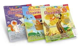 Veverka Rozinka 1+2+3