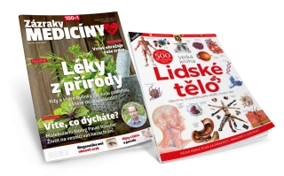 100+1 Zázraky medicíny - Předplatné na rok + bookazine Lidské tělo (od č. 6/2026)
