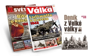 Válka REVUE a II. světová - Předplatné na rok se speciály a knihou Deník z Velké války (od č. 6/2026)