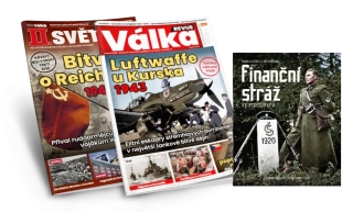 Válka REVUE a II. světová - Předplatné na rok se speciály a knihou Finanční stráž ve fotografii (od č. 6/2026)