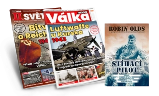 Válka REVUE a II. světová - Předplatné na rok se speciály a knihou Stíhací pilot (od č. 6/2026)
