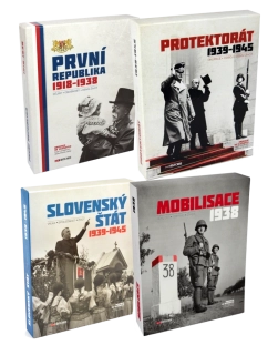Komplet: První republika + Protektorát + Mobilisace + Slovenský štát