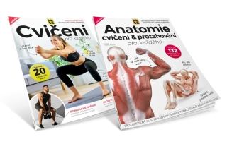 Komplet: Anatomie cvičení a protahování + Cvičení pro každého
