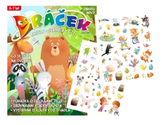 Dráček 4/2025 + samolepky