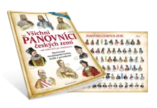 Všichni panovníci českých zemí (bookazine) + plakát