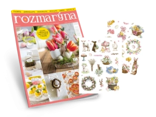 Rozmarýna 4/2025 - Duben ve znamení tradic + Velikonoční samolepky