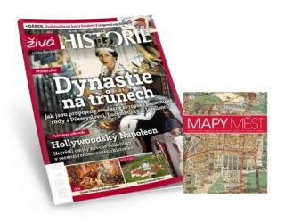 Živá historie - Předplatné na 2 roky s knihou Mapy měst (od č. 6/2026)