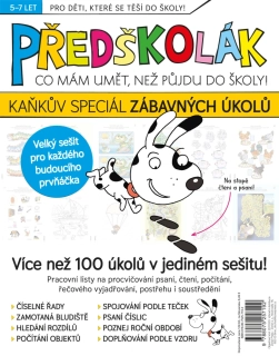 Předškolák – Kaňkův speciál zábavných úkolů (oranžový)