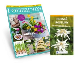 Rozmarýna - Předplatné na 2 roky s knihou Horské rostliny (od č. 6/2026)