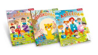 Dráček: Abeceda, Otiskování & Počítání