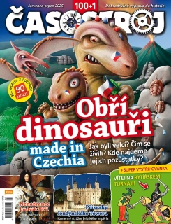 Časostroj 7-8/2025 - Obří dinosauři made in Czechia