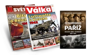 Válka REVUE a II. světová - Předplatné na rok se speciály a knihou Za svobodnou Paříž (od č. 6/2026)