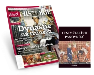 Živá historie - Předplatné na 2 roky s knihou Cesty českých panovníků (od č. 6/2026)