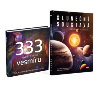 Komplet: Sluneční soustava Srozumitelně + 333 největších záhad vesmíru