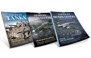 Komplet: Americké bombardéry, Německé bobardéry, Americké tanky druhé světové války