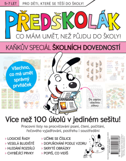Předškolák – Kaňkův speciál školních dovedností (lila)