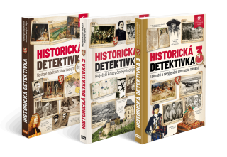 Komplet: Historická detektivka 1, 2, a 3