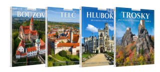 Komplet: Bouzov, Hluboká, Telč, Trosky