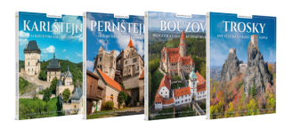 Hrady: Karlštejn, Pernštejn, Bouzov, Trosky