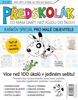 Předškolák – Kaňkův speciál pro malé objevitele (světle modrý)