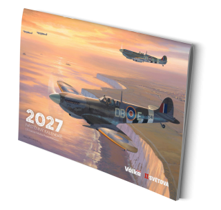 Nástěnný kalendář na rok 2027 (Military)