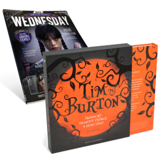 Tim Burton + Wednesday (kniha + bookazine)